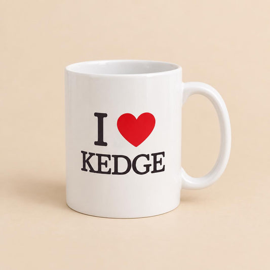 I LOVE KEDGE MUG